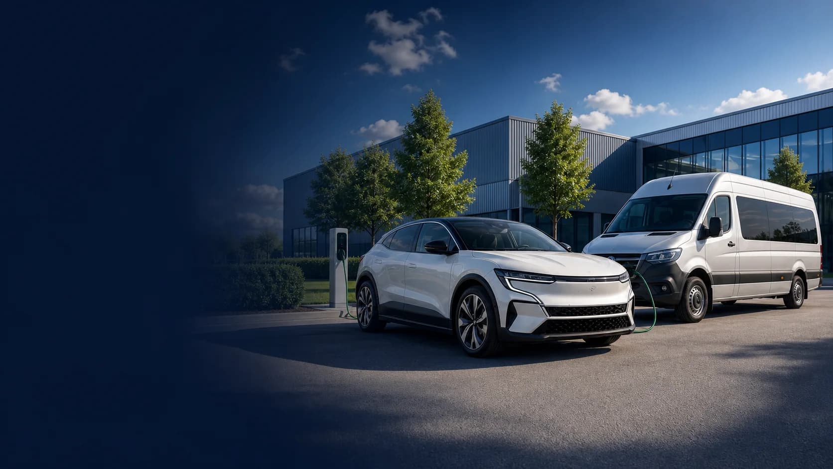 Autoturism și microbuz electric pentru transport persoane